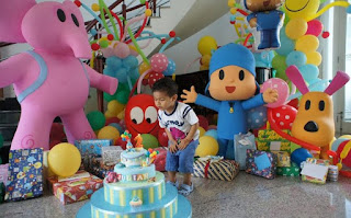 Fiestas Infantiles Decoradas con Pocoyo