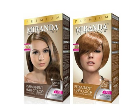 Baru Warna Cat Rambut Miranda Coklat, Warna Cat