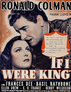 IF I WERE KING. Programa Herald: 15 x 23 cms. Estados Unidos. SI YO FUERA REY. If I Were King. 1938. Estados Unidos. Dirección: Frank Lloyd. Reparto: Ronald Colman, Basil Rathbone, Frances Dee, Ellen Drew, Henry Wilcoxon, Heather Thatcher, Stanley Ridges, C.V. France, Alma Lloyd.