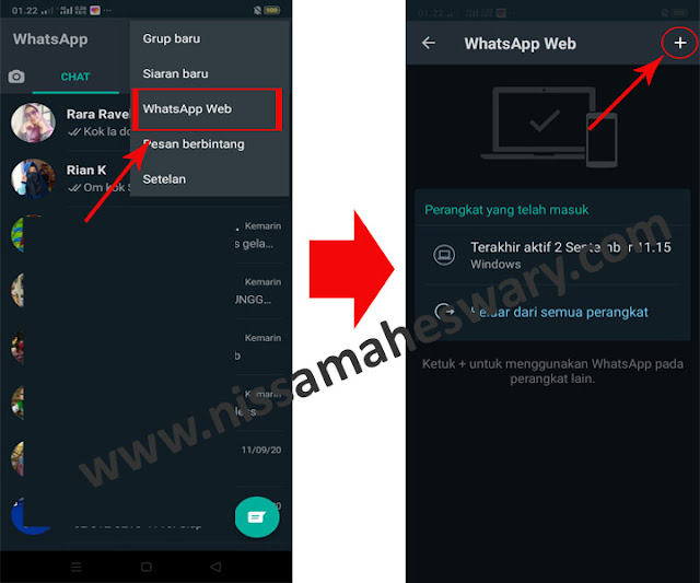 Cara Sadap WhatsApp Dengan Kode QR