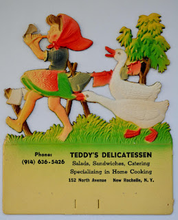 Calendar Illustration for Teddy’s Deli / c. 1960s