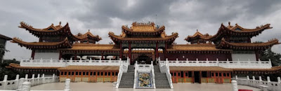 Templo Thean Hou o Templo de las Luces. Kuala Lumpur, Malasia.