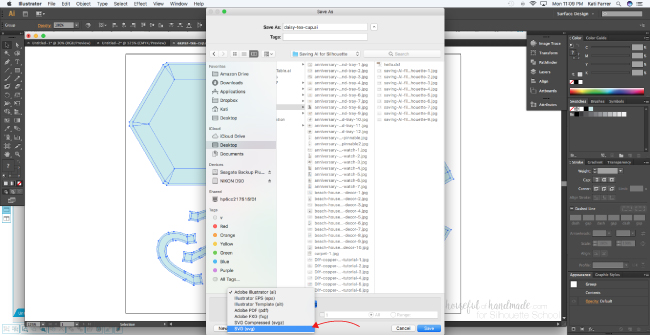 Download Saving Adobe Illustrator Files for Silhouette Studio (SVG ...