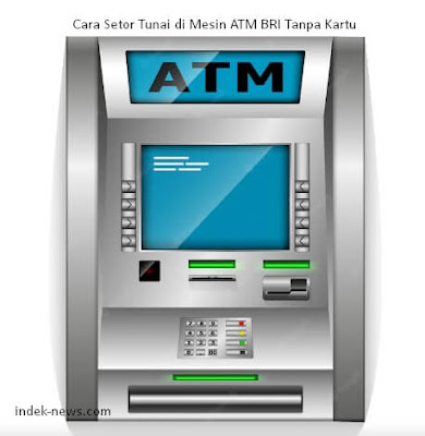 garut Cara Setor Tunai di Mesin ATM BRI Tanpa Kartu