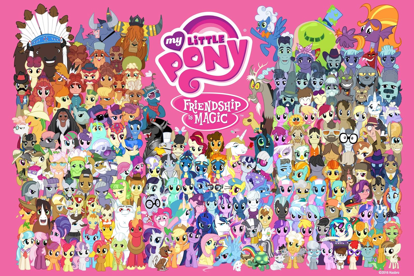 Official all-seasons poster from MLP Facebook : mylittlepony