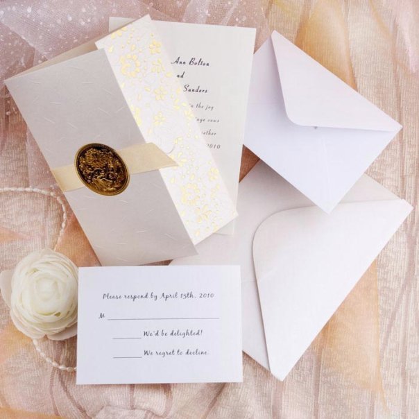 Elegant Invitation Cards Of Wedding