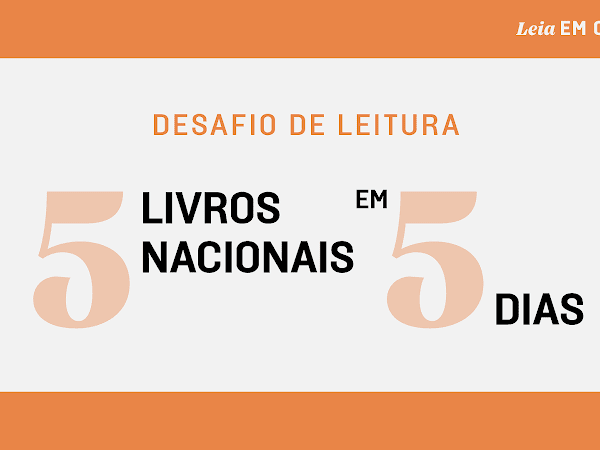 Desafio de leitura Companhia das Letras: 5 livros nacionais em 5 dias