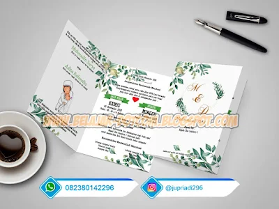 30 Download Desain Undangan Custome Format Psd Minimalis