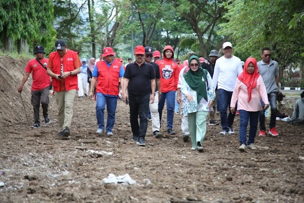 Lokasi Pusat Perkemahan Acara Jumbara PMI ke-XI di Lamsel Kembali Ditinjau
