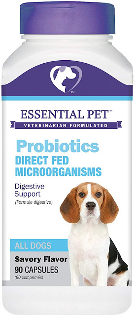 Essential Pet Probiotics with Direct-fed Microorganisms for Digestive Support in Dogs