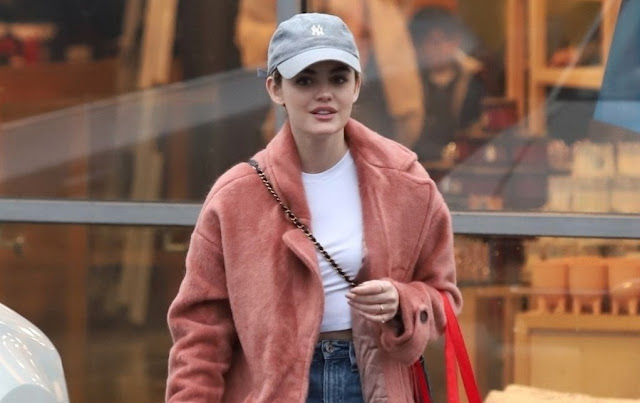 Lucy Hale in Casual Outfit