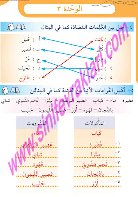 7. Sınıf Arapça Meb Yayınları Çalışma Kitabı Cevapları Sayfa 66