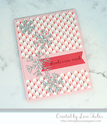 Thanks Snow Much card-designed by Lori Tecler/Inking Aloud-stamps and dies from Reverse Confetti