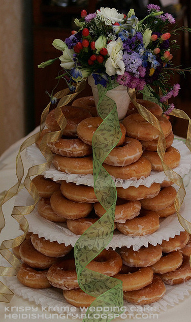 krispy kreme wedding cake diy