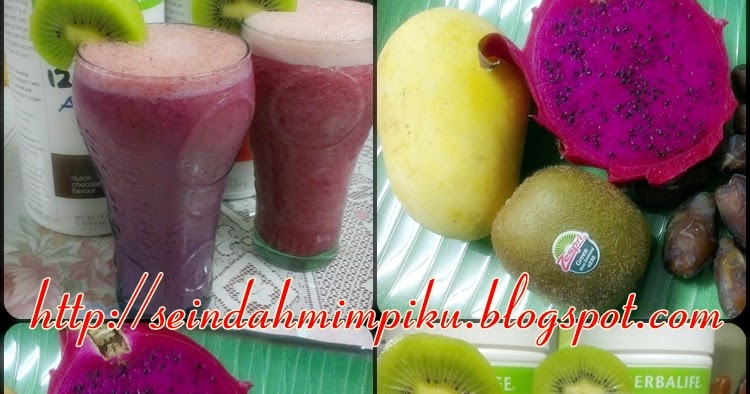 Seindah Mimpiku: Herbalife : Resepi Shake F1 Buah-buahan