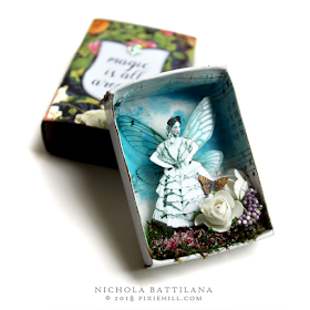 Paper fairy matchbox - Nichola Battilana