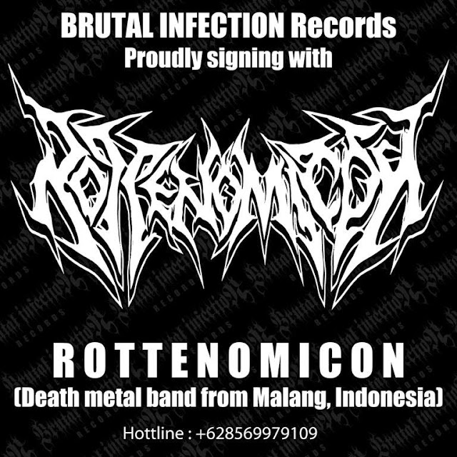 NOW ! Brutal Infection Records Proudly Signing ROTTENOMICON on Roster !