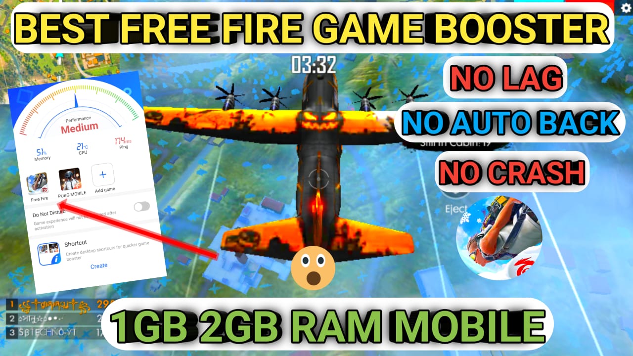Best Free Fire Game Booster For 1GB 2GB Ram Mobile || No ...