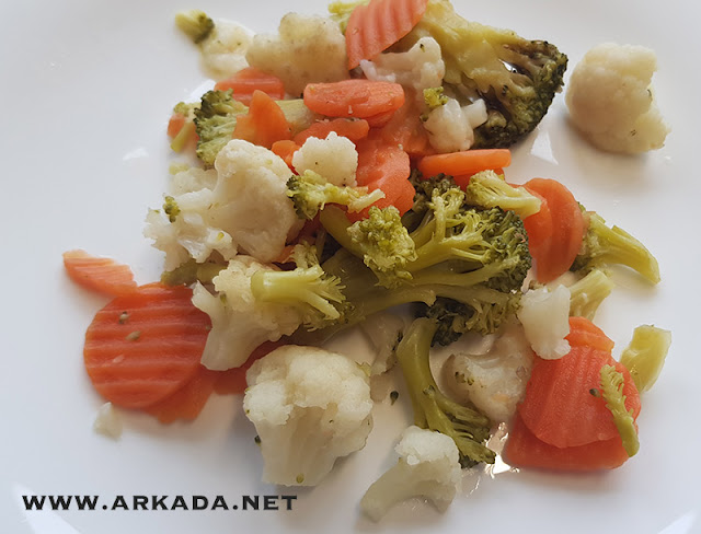 Kuhana zelenjava in brokoli