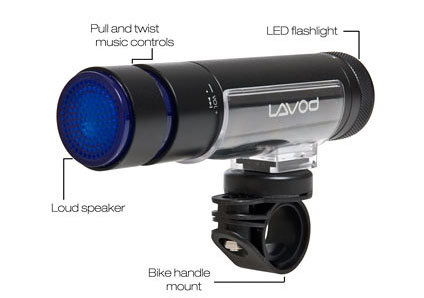Ipod Bicycle Speakers on Have Or You Can Keep The Lavod Mp3 Bike Speaker Which Also Has An Led