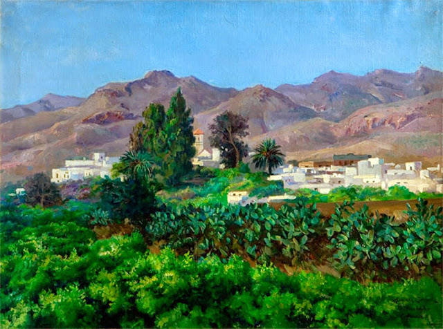 José Moncada Calvache, Paisajistas españoles, Paisajes de José Moncada, José Moncada, Pintor español, Pintores Andaluces, Pintores de Almería, Pintores españoles, Pintor José Moncada