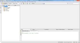 Ventana projects en netbeans ide
