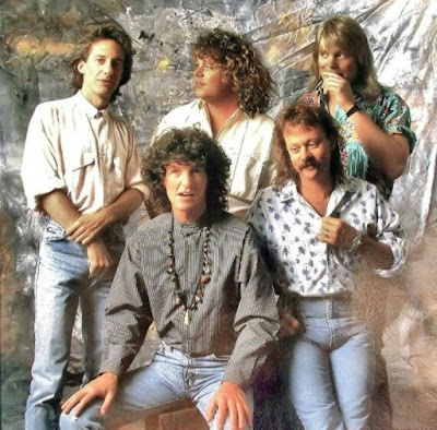 REO Speedwagon 1980s publicity color picture