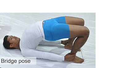 Best yoga for women to make her bone strong, Bridge pose