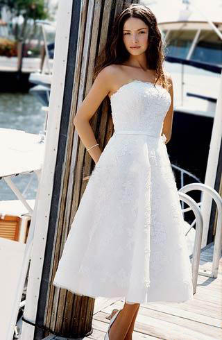 beach wedding dress lace