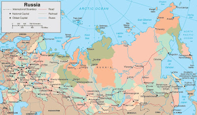 Russia map