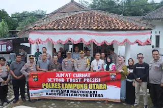 Jumat Curhat Polres Lampung Utara: Menjembatani Aspirasi Masyarakat dan Kepolisian