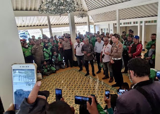 Puluhan Ribu Pengemudi Ojek Online Mengadakan Protes di Yogyakarta, ini Tuntutannya