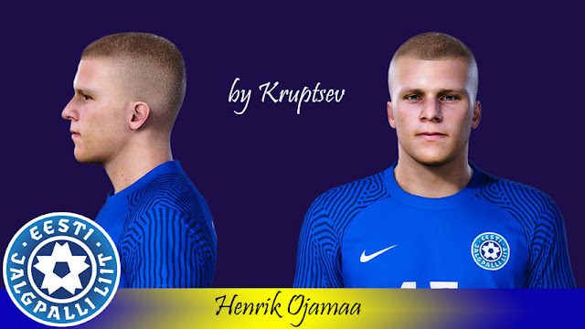 Henrik Ojamaa Face For eFootball PES 2021