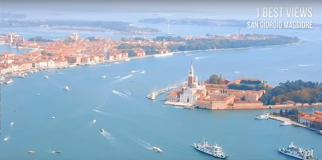 San Giorgio Maggiore opposite St Mark square Venice Italy