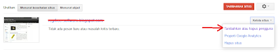 Cara Verifikasi Website/Blog di Google