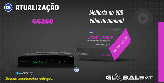 GLOBALSAT GS-260 HD NOVA ATUALIZAÇÃO V1.41  20/04/2020