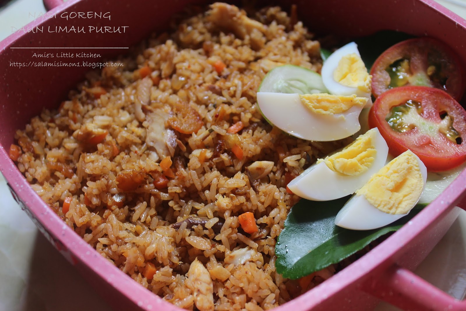  Nasi  Goreng  Daun Limau Purut AMIE S LITTLE KITCHEN