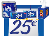 Logo Concorso ''Vinci la spesa con Tempo'' In buoni spesa da 25€