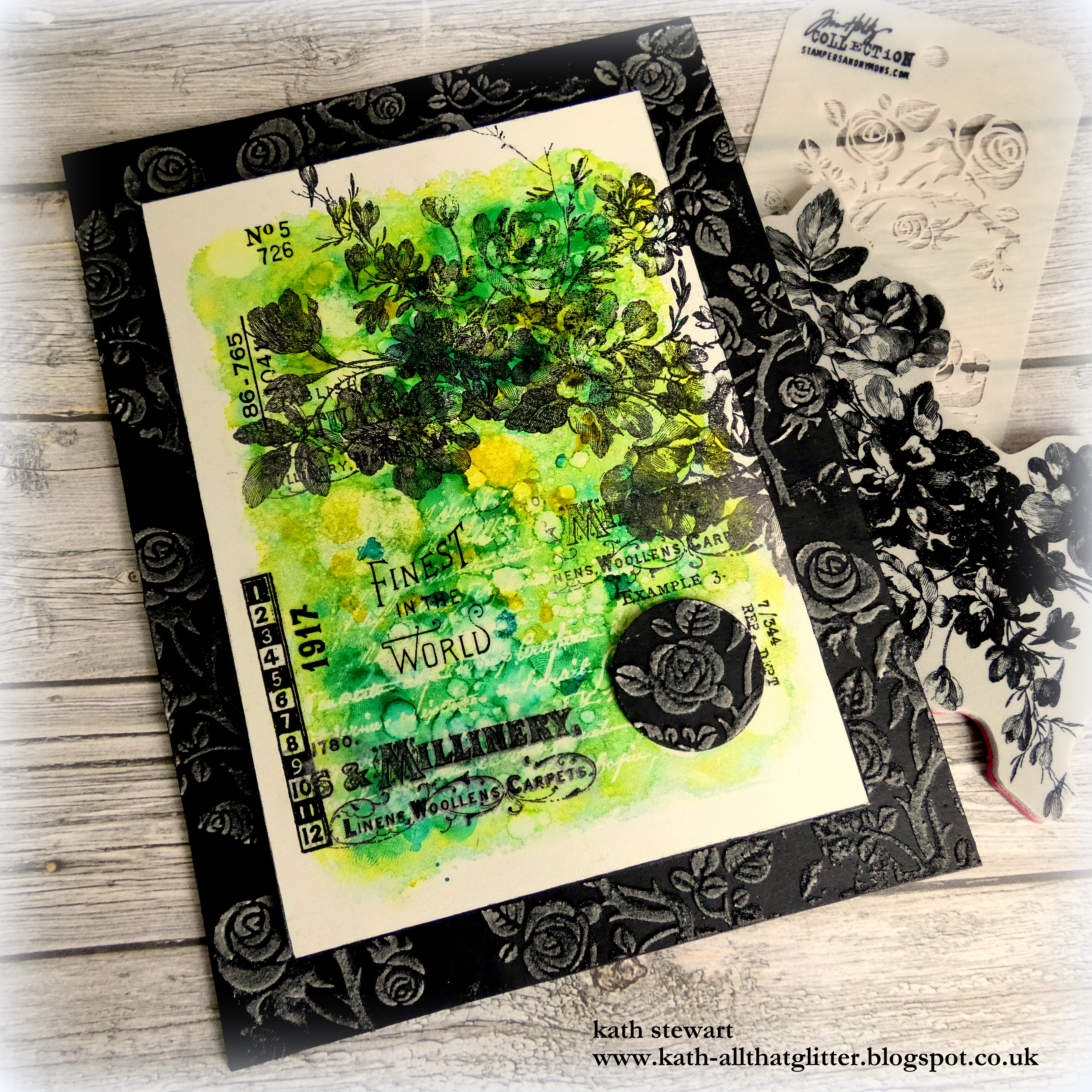 Kath's Blog......diary of the everyday life of a crafter: Tim Holtz/Stampers Anonymous - Exquisite
