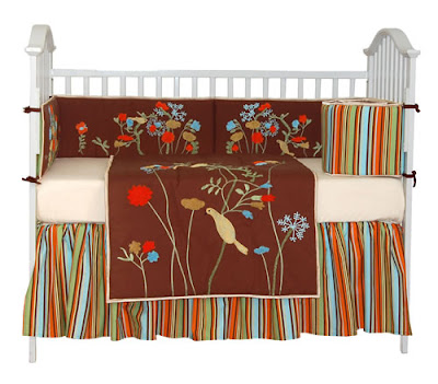 Colorful Crib Bedding on Vintagepretty  07 01 2009   08 01 2009