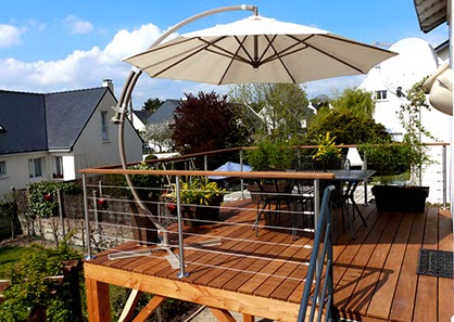  Aménagement terrasse sur pilotis