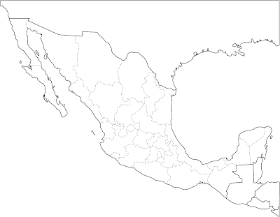 Mexiko Landkarten Kostenlos Cliparts Kostenlos