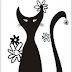 Os mais lindos adesivos de parede com estampa de gato