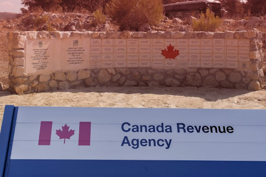 Canada Revenue Agency CRA JNF illegal Israeli settlements tax exemption charitable status occupation fraud land theft