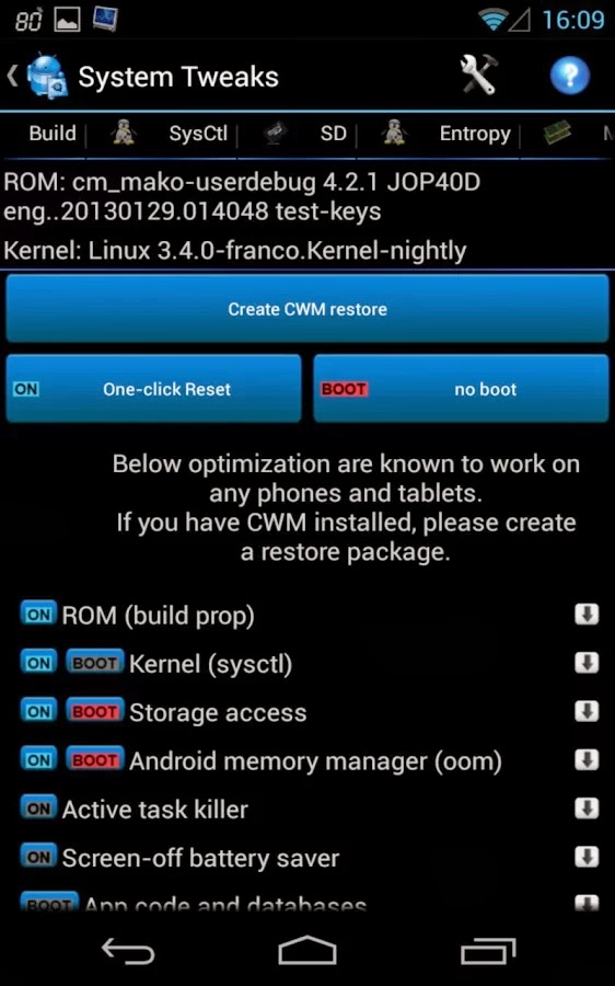 Android Tuner v0.11.2