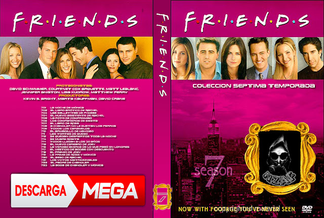 Descargar Temporada 7 de la Serie Friends [Español Latino][Ingles con Subtitulos][HD][MEGA]