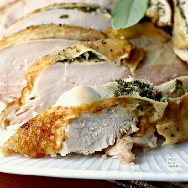 Slow Cooker Herbed Turkey Breast by Renee's Kitchen Adventures