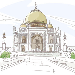 Lihat Mewarnai Gambar Sketsa  Masjid  5 Kartun  di Kumpulan 