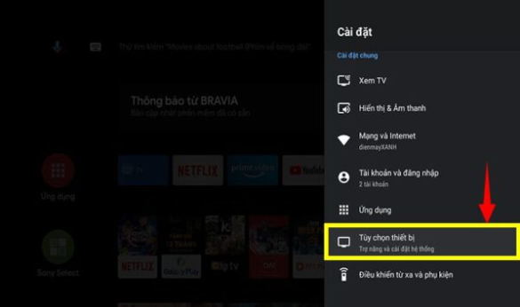 Cách tắt giọng nói Google (TalkBack) trên tivi Casper