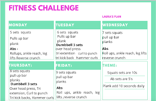 fitness challenge workout plan